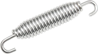 Pružina bočního stojanu motocyklu DRAG SPECIALTIES KICKSTAND SPRING  délka pružiny 94,0 mm (3,7") barva stříbrná, nahrazuje OEM díl 50005-85A 