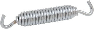 Pružina bočního stojanu motocyklu DRAG SPECIALTIES KICKSTAND SPRING  délka pružiny 104,1 mm (4,1") barva stříbrná, nahrazuje OEM díl 49725-07