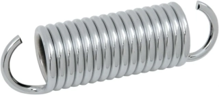 Pružina bočního stojanu motocyklu DRAG SPECIALTIES KICKSTAND SPRING  délka pružiny 86,3 mm (3,4") barva stříbrná, nahrazuje OEM díl 50057-02