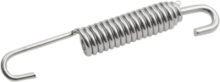 Pružina bočního stojanu motocyklu DRAG SPECIALTIES KICKSTAND SPRING  délka pružiny 99,1 mm (3,9")  barva stříbrná, nahrazuje OEM díl 41836-84