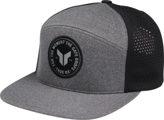 Čepice s kšiltem / kšiltovka THOR HAT BADGE SNAPBACK  barva šedá/černá, uni velikost 