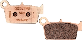Zadní motocyklové brzdové desky GALFER BRAKE PAD SINTERED pro BETA XTRAINER 250 rok 2018-2023