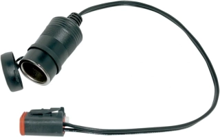 Zásuvka NAMZ ON BOARD POWER PORT pro HARLEY DAVIDSON FLT/FLTR/FLHR/FLHT/FLHX rok 1999-2013 náhrada OEM #91843-97 