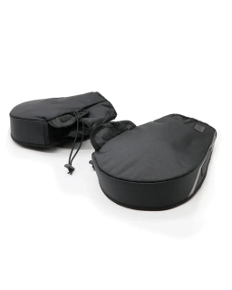 Zimní návleky na ruce na motocykl OJ ATMOSFERE HAND HAND COVER FIT PRO barva černá