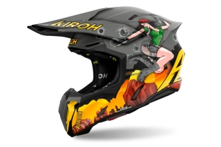 Motokrosová přilba AIROH TWIST 3 ADVENTURE barva multicolor