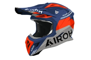 Motokrosová přilba AIROH AVIATOR ACE 2 FURY barva azurově červená lesklá 