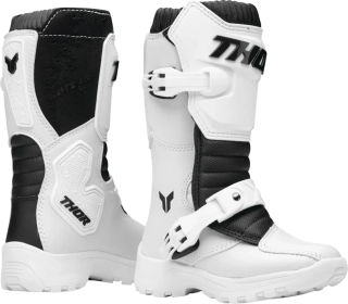 Dětské motokrosové boty / MX boty / motokrosová obuv THOR BLITZ MINI XR barva bílá/černá - pár