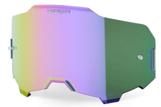 Náhradní sklo pro motokrosové brýle 100% ARMEGA / 100% ARMATIC HIPER 59055-10009 zrcadlové růžové