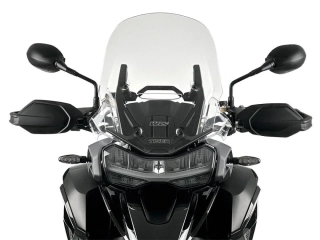 Plexi motocyklu WRS verze TOURING pro motocykly TRIUMPH TIGER 1200 GT / PRO / EXPLORER / RALLY rok 2022-2026 výška plexi 50,5 cm barva čirá