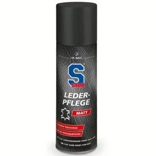 a Bezbarvá ochranná péče ve spreji pro hladké kůže s matným vzhledem S100 LEDER PFELEGE MATT 2151 objem 300 ml 