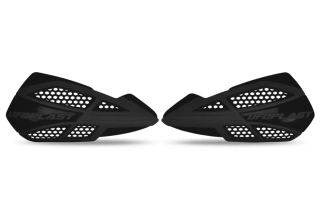 Odolné kryty páček motocyklu / chrániče rukou UFO VOYAGER HANDGUARDS černá pár / bez montážní sady