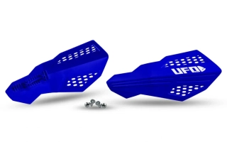 Kryty páček motocyklu / chrániče rukou UFO HORUS HANDGUARDS barva modrá pár / bez montážní sady