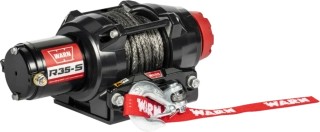 Elektrický naviják pro ATV a UTV WARN MODEL R35-S SYNTHETIC ROPE WINCH 110030 se syntetickým lanem (15 m x 4,8 mm), tažná síla 1588 kg (3500 lb)