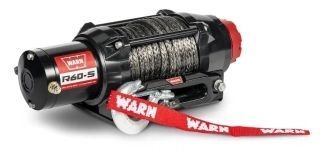 Elektrický naviják pro ATV a UTV WARN MODEL R60-S SYNTHETIC ROPE WINCH 110060 se syntetickým lanem (15 m x 6,3 mm), tažná síla 2722 kg (6000 lb)