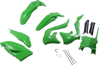 Sada plastů motocyklu CYCRA BODYKIT OEM pro KAWASAKI KX 250 rok 2021-2024 barva zelená 