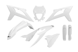 Sada plastů motocyklu UFO PLASTIC BODY KIT pro BETA 4T RR 350/390/400/430/480 rok 2020-2022 barva bílá