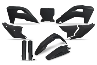 Sada plastů motocyklu UFO PLASTIC BODY KIT pro HUSQVARNA FC 250/350/450 rok 2025-2026  barva černá 