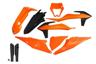 Sada plastů motocyklu UFO PLASTIC BODY KIT pro KTM EXC-F 250/350/450/500 rok 2020-2023 barva OEM20