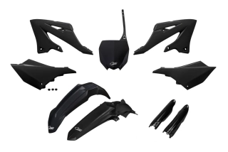 Sada plastů motocyklu UFO PLASTIC BODY KIT pro YAMAHA YZ 125/250 X rok 2022-2026 barva černá