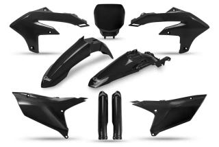 Sada plastů motocyklu UFO PLASTIC BODY KIT pro YAMAHA YZ 450 F rok 2023-2025 barva černá