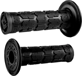 Motokrosové jednovrstvé rukojeti - mx gripy ODI ROGUE MX SINGLE PLY GRIPS zavřené konce, barva černá