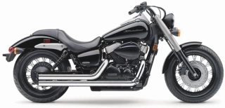Kompletní výfuk motocyklu COBRA STREET ROD STRAIGHTCUT pro HONDA VT 750 DC SPIRIT rok 2001-2007 barva chromová 