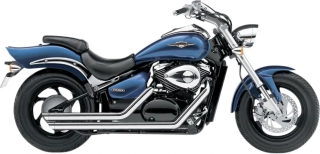 Kompletní výfuk motocyklu COBRA STREET ROD SLASHDOWNS pro SUZUKI VL 800 VOLUSIA rok 2001-2004 viz popis, barva chromová
