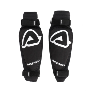 Dětské loketní chrániče - chrániče loktů ACERBIS X-ELBOW SOFT černá/bílá junior - PÁR
