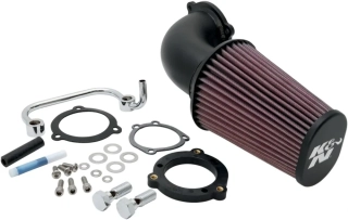Kit sání vzduchu - sada KN / K & N  STREET AIR INTAKE SYSTEM označení 63-1126 pro HARLEY DAVIDSON XL 883 /1200 rok 2004-2022 viz popis