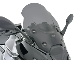 Plexi motocyklu WRS VERZE TOURING pro motocykl BMW R 1300 RS 2025-2026 barva tmavě kouřová, výška plexi 46,5 cm / o 12 cm vyšší než originální plexi