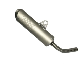 Koncovka výfuku HGS SILENCER pro GAS GAS MC 65 rok 2024-2026 grey/steel  XT-624-SSG