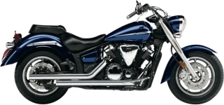 Kompletní výfuk Cobra  Dragster Exhaust System pro Yamaha XVS 1300 A Midnight Star rok 2007-2015 viz popis, barva chromová
