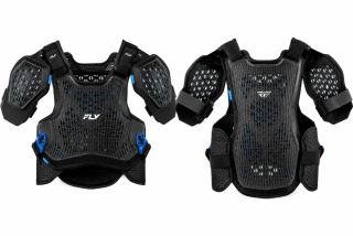 a Chránič hrudi, zad a ramen pro motokros, MTB a další aktivity / chránič hrudníku a zad FLY RACING BLUEPRINT RCH-2 barva černá velikost S/M obvod hrudníku 94–107 cm