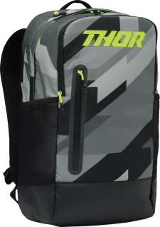 Textilní cestovní taška - cestovní textilní batoh THOR SLAM BACKPACK barva černá/šedá/acid rozměry 48,26 × 28 × 18 cm (D × Š × H)