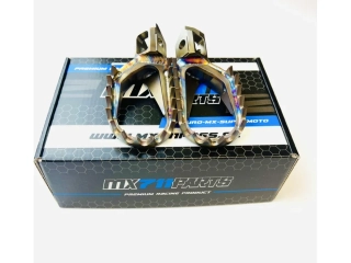 Motocyklové nerezové stupačky MX711 PEGS FORZA pro HUSQVARNA FC 50/65 rok 2010-2023