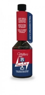 Aditivum do benzínu proti korozi a odpařování benzinu  MILLERS OILS TANK SAFE balení 250 ml na ošetření cca 20 litrů benzínu