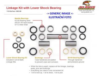 Sada ložisek přepákování HONDA CRF 450 R 02-08