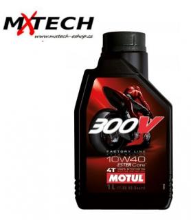 Syntetický olej MOTUL 300V 10W40  1 litr
