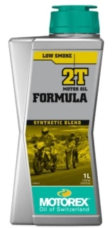 2-taktní motorový olej s vysokým syntetickým podílem / olej do benzínu MOTOREX FORMULA 2T balení 1 litr 