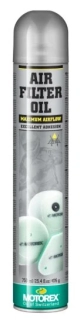 Přilnavý olej pro molitanové vzduchové filtry MOTOREX AIR FILTER OIL SPRAY balení 750 ml