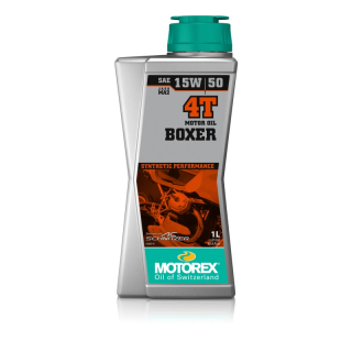 Syntetický vysoce výkonný motorový olej pro boxer motory MOTOREX BOXER 4T 15W/50 balení 1 litr