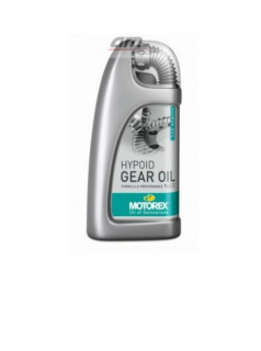 a Vysokotlaký převodový olej určený pro mazání převodovek a kardanových pohonů MOTOREX GEAR OIL HYPOID 80W 90 balení 1 litr