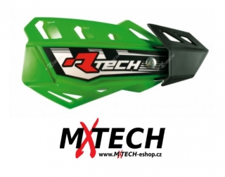 Chrániče páček RTECH FLX cross/enduro zelená