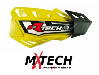 Chrániče páček RTECH FLX cross/enduro žlutá