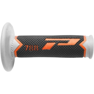Třívrstvé GRIPY MX Progrip 788 BLACK/GRAY/ORANGE
