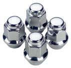 Matice kolová zápustná M10x1,25 LUG NUT 10MMx1.25 60° TAPERED 14MM HEAD CHROME sada 16 kusů 