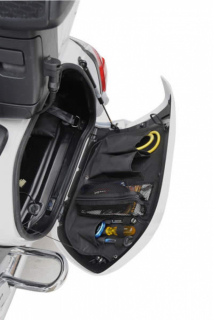 Textilní organizéry věcí v kufru SADDLEMEN SADDLEBAG ORGANIZER pro HONDA GL1800 Goldwing rok 2001-2010 rozměry 43,8cm x 30,5 cm