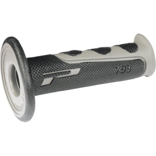 Dvouvrtsvé motokrosové rukojeti - gripy Progrip 793 BLACK/GRAY