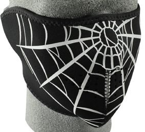 Ochranná neoprenová maska na obličej ZANHEADGEAR Spider Web