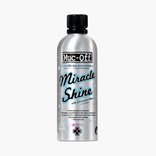 Špičkový lešticí a ochranný přípravek nejvyšší kvality, leštěnka Muc-Off Miracle Shine balení 500 ml